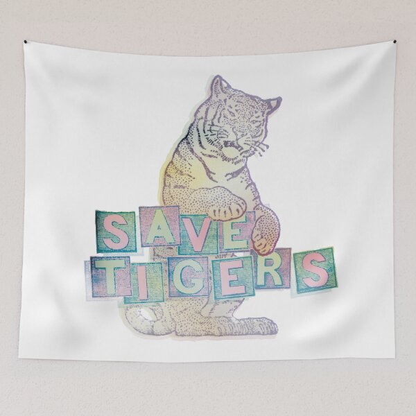 Item preview, Save Tigers designed and sold by TIGERRIFIC.