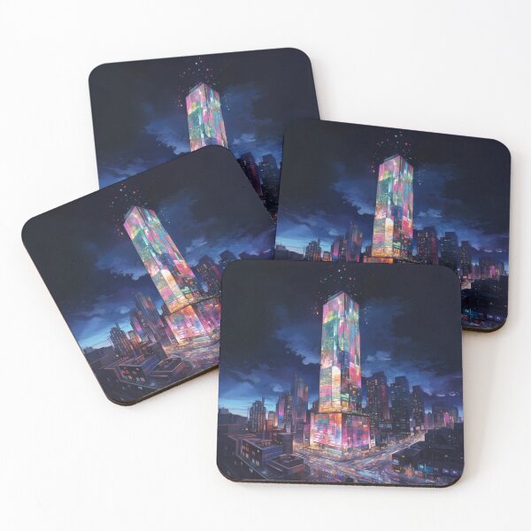 Item preview, Midnight Cityscape Delight designed and sold by PrintPulseInk.
