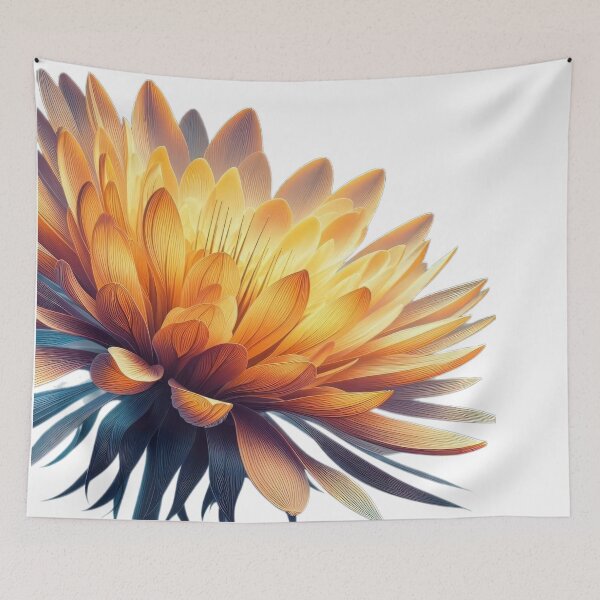 Item preview, yellow flower floral Art designed and sold by Expressions-Sel.