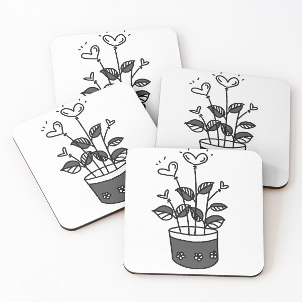 Item preview, The tree has a heart shape. plant pot, carpet designed and sold by SdaManao56.