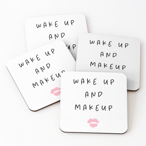 Item preview, Wake up and MAKEUP  | Minimalist Style | Handwritten Font designed and sold by RM-Journey.