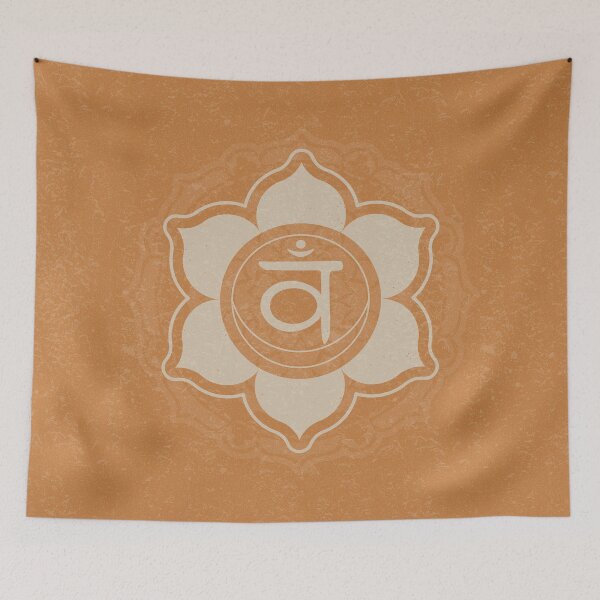 Item preview, Sacral Chakra Mandala - Rust + Dove designed and sold by Irene Estelle.