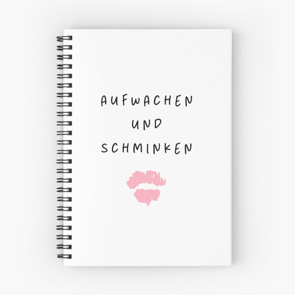 Item preview, Aufwachen und SCHMINKEN  | Minimalist Style | Handwritten Font designed and sold by RM-Journey.
