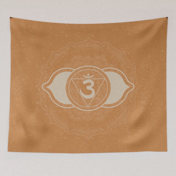 Item preview, Third Eye Chakra Mandala - Rust + Dove designed and sold by Irene Estelle.