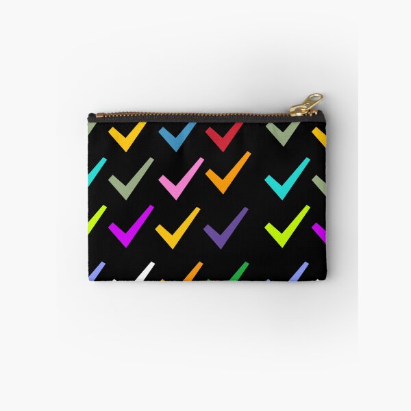 Item preview, Multicolored tick mark art customized  designed and sold by theparkfact0.