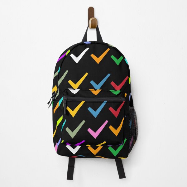 Item preview, Multicolored tick mark art customized designed and sold by theparkfact0.
