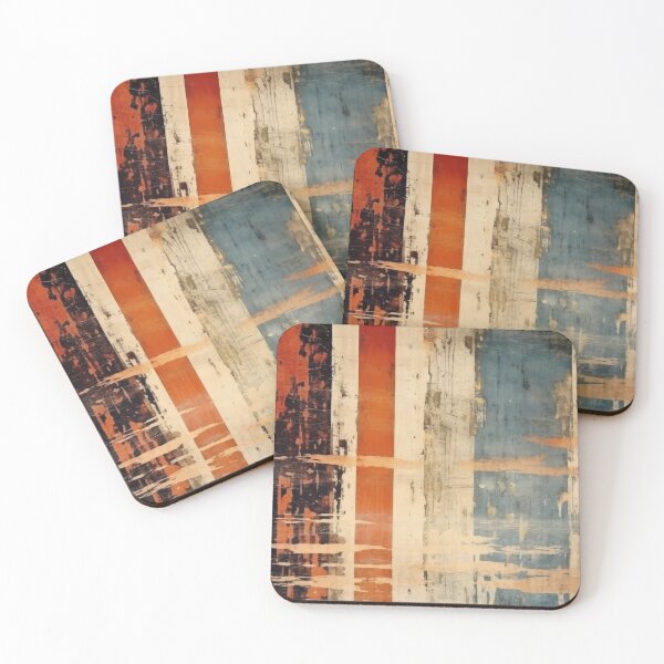 Item preview, Distressed vintage wood pattern designed and sold by PrettyPinkSkies.