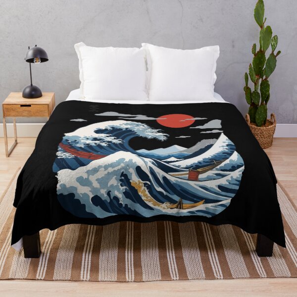 Item preview, Japanese Ukiyo-E art sailboat captain designed and sold by LuminOrb.