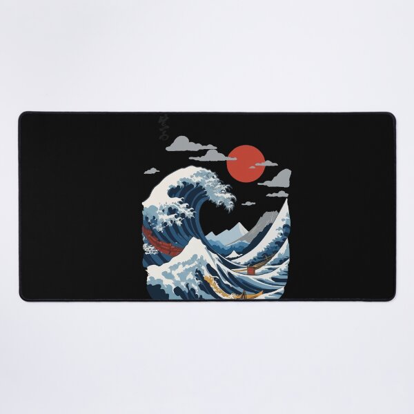 Item preview, Japanese Ukiyo-E art sailboat captain designed and sold by LuminOrb.