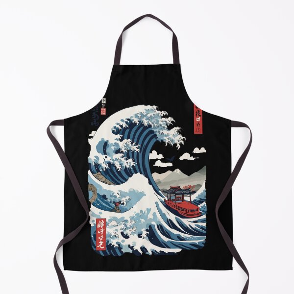 Item preview, Japón Ukiyo-E estilo capitán velero vintage designed and sold by LuminOrb.