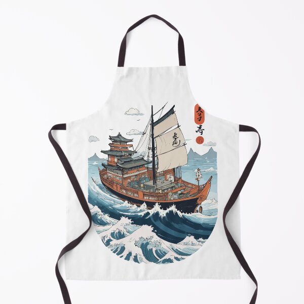 Item preview, Arte Japonés Estética Capitán Velero designed and sold by LuminOrb.