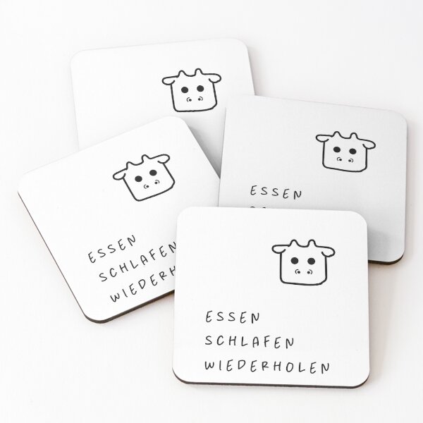 Item preview, Essen Schlafen Wiederholen | Minimalist Style | Handwritten Font designed and sold by RM-Journey.