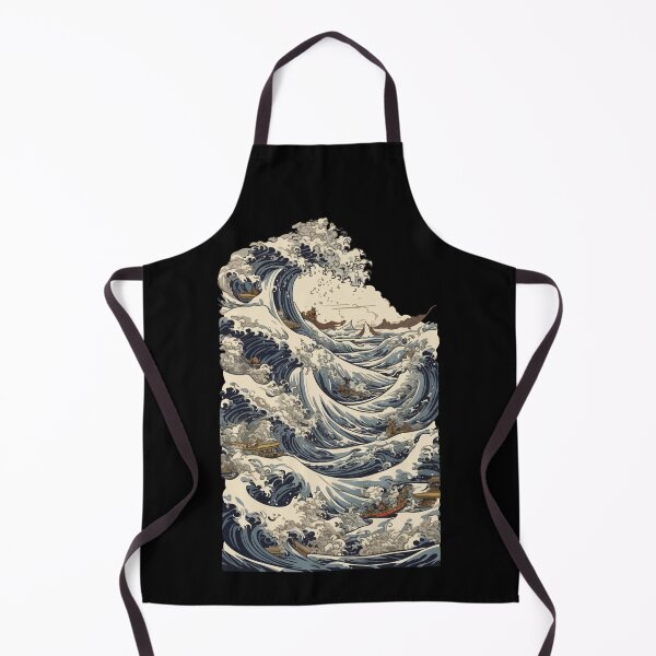 Item preview, Japan Ukiyo-E captain decoration sailboat vintage designed and sold by LuminOrb.