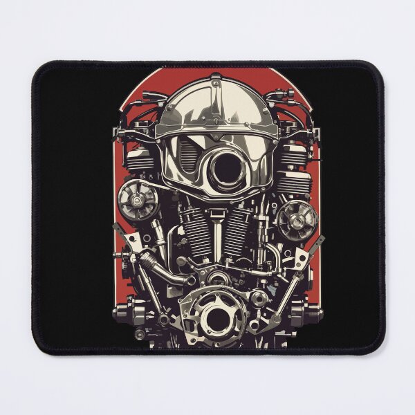 Item preview, Engine Engineer Motor Vehicle Mechanic Vintage designed and sold by LuminOrb.