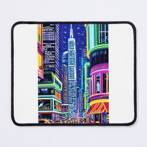 Item preview, Neon Nirvana: A Utopian City of Radiant Lights designed and sold by GrizzlyCollective.