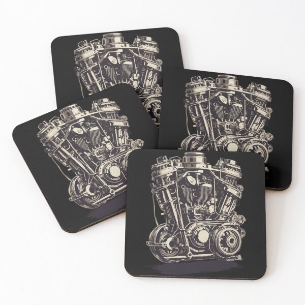 Item preview, Engine Engineer Motor Vehicle Mechanic Vintage designed and sold by LuminOrb.