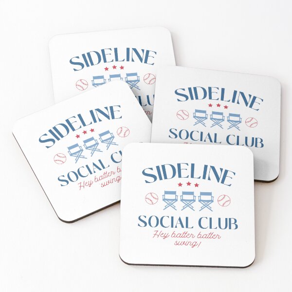 Item preview, Sideline Social Club Baseball, baseball graphic tee, mom baseball designed and sold by Yasserlaa.