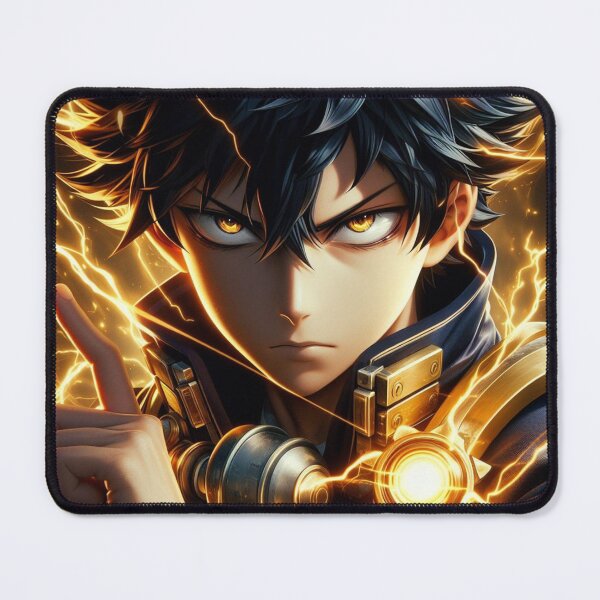 Item preview, Electric Resolve: The Warrior's Intense Focus designed and sold by PyxolrStudio.