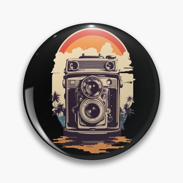 Item preview, Vintage Photo Camera Aesthetic Photographer Retro designed and sold by LuminOrb.