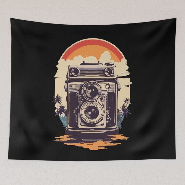 Item preview, Vintage Photo Camera Aesthetic Photographer Retro designed and sold by LuminOrb.