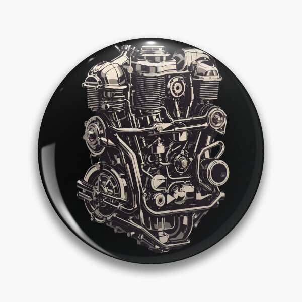 Item preview, Engine Engineer Motor Vehicle Mechanic Vintage designed and sold by LuminOrb.