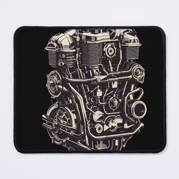 Item preview, Engine Engineer Motor Vehicle Mechanic Vintage designed and sold by LuminOrb.