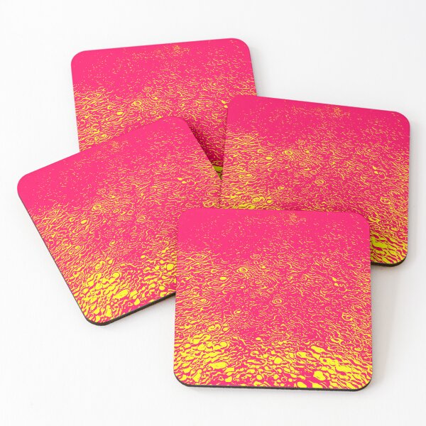 Item preview, Pink, Yellow Abstract Water designed and sold by LangfordVenfour.