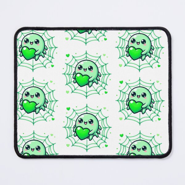 Item preview, Cute Green Spider Holding a Love Heart designed and sold by LittleBuddiez.