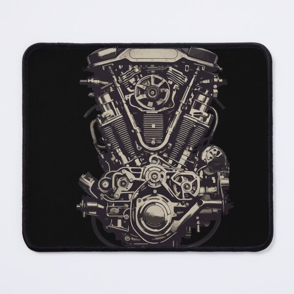 Item preview, Engine Engineer Motor Vehicle Mechanic Vintage designed and sold by LuminOrb.