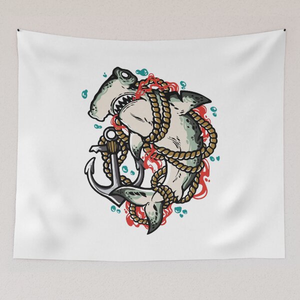 Item preview, Anchor And Shark designed and sold by TimeSkiff.