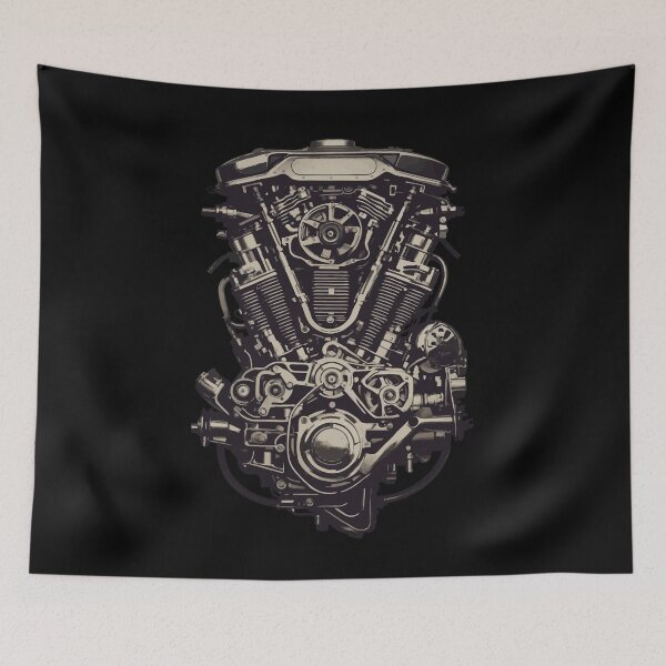 Item preview, Engine Engineer Motor Vehicle Mechanic Vintage designed and sold by LuminOrb.