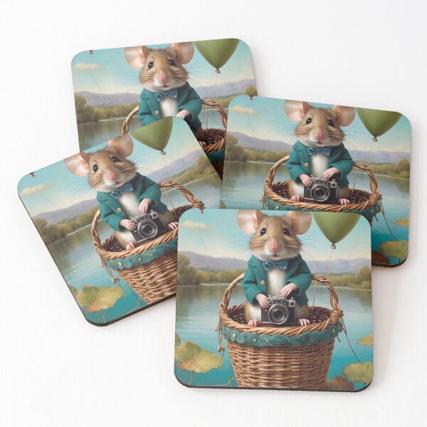 Item preview, Cute field mouse in clothes designed and sold by M-Y-A-R-T-.