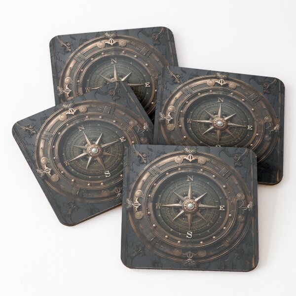 Item preview, Steampunk Compass Rose & Antique designed and sold by GrinGalore.