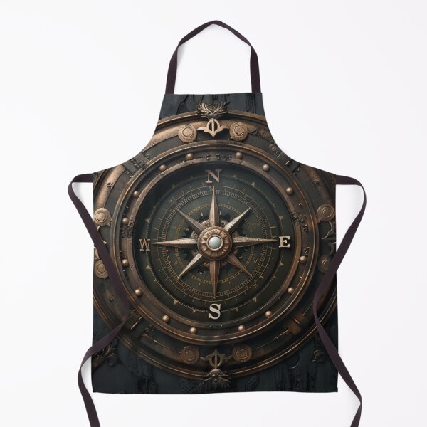 Item preview, Rosa de los vientos Steampunk y antigüedades designed and sold by GrinGalore.