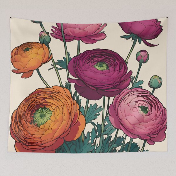 Item preview, Ranunculus designed and sold by alacaz.