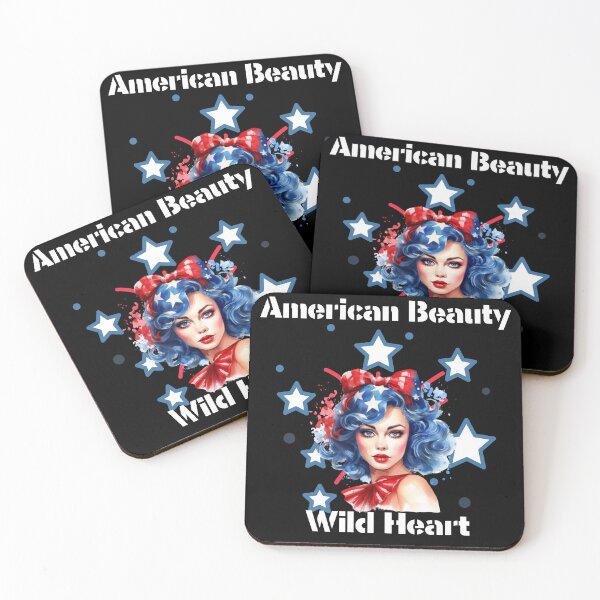 Item preview, American Beauty Wild Heart designed and sold by martindesignden.