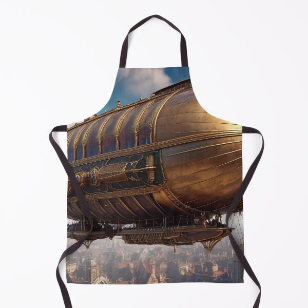 Aperçu de l'œuvre Zeppelin steampunk créée et vendue par M-Y-A-R-T-.