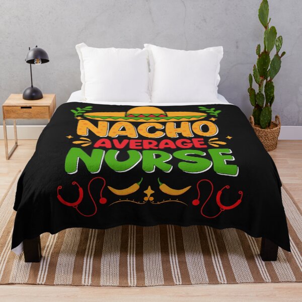 Item preview, Nacho Average Nurse Tee Cinco De Mayo Fiesta Mexican Nursing designed and sold by ZANNIX.