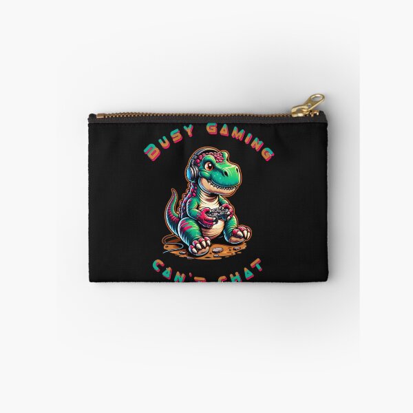 Item preview, Dinosaur Playing Video Game designed and sold by GrooveGrip.
