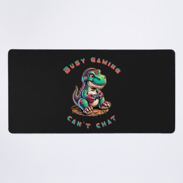 Item preview, Dinosaur Playing Video Game designed and sold by GrooveGrip.