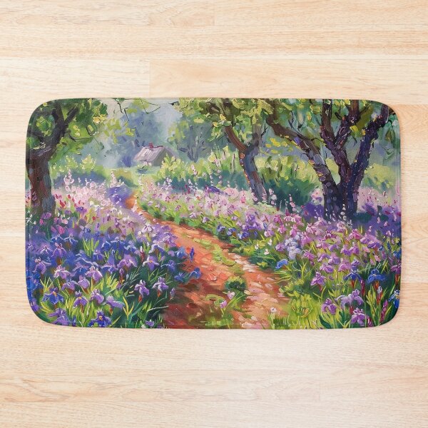 Item preview, Purple Iris Garden designed and sold by CamilleNorris.