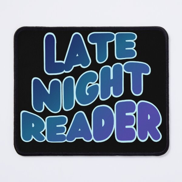 Item preview, Late Night Reader designed and sold by slicksquid.