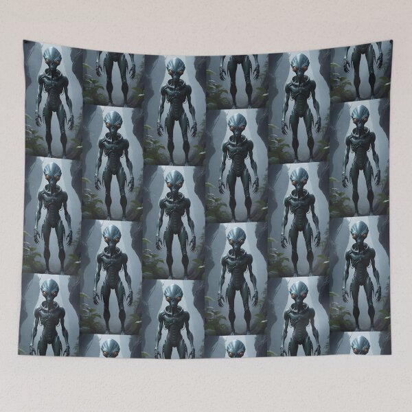 Item preview, Encounter: Locked Gaze with the Alien Observer designed and sold by GrizzlyCollective.