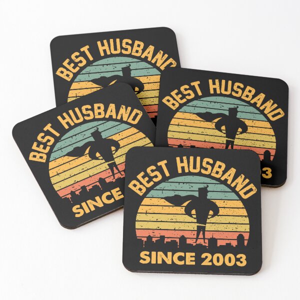 Item preview, Best Husband Since 2003 Epic Matching Wedding Anniversary designed and sold by Red-Gifts.