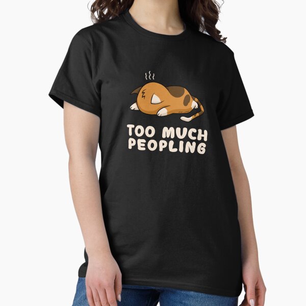 Item preview, Too much peopling designed and sold by AyushkaAgarwal.