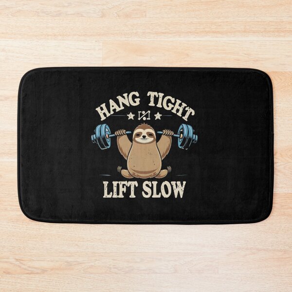 Item preview, Vintage Sloth Gym Master - Hang Tight, Lift Slow designed and sold by Sahil Randhawa.