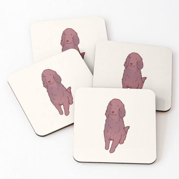 Item preview, Cute irish setters dog art designed and sold by Mayarart.