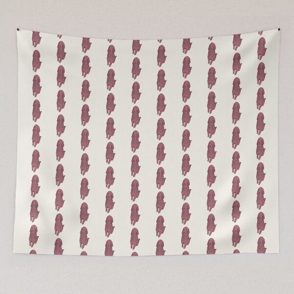 Item preview, Cute irish setters dog art designed and sold by Mayarart.