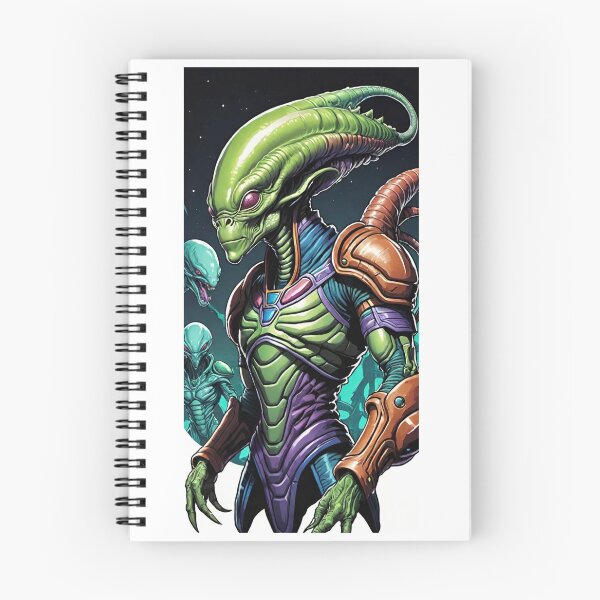 Item preview, Cosmic Kaleidoscope: Vibrant Alien Encounter designed and sold by GrizzlyCollective.