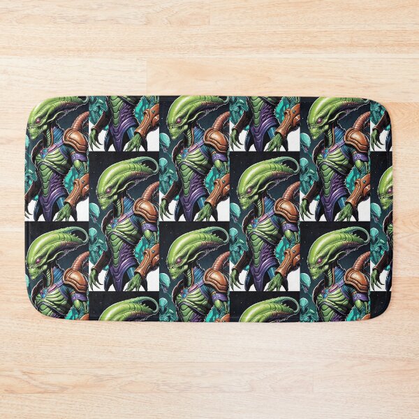 Item preview, Cosmic Kaleidoscope: Vibrant Alien Encounter designed and sold by GrizzlyCollective.